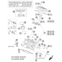 ZYLINDERKOPF HINTEN