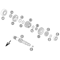 GETRIEBE I - ANTRIEBSWELLE