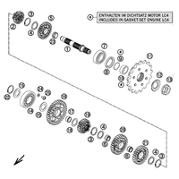 GETRIEBE II / ABTRIEBSWELLE