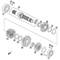 GETRIEBE I / ANTRIEBSWELLE