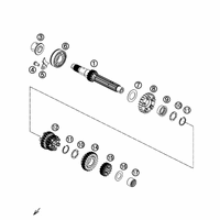 GETRIEBE I - ANTRIEBSWELLE