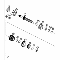 GETRIEBE I - ANTRIEBSWELLE