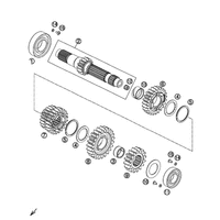 GETRIEBE I - ANTRIEBSWELLE