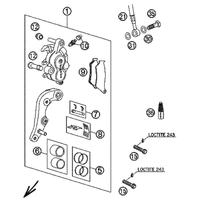 BREMSSATTEL VORN