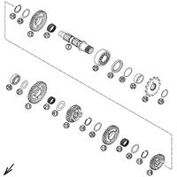 GETRIEBE II - ABTRIEBSWELLE