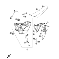 TANK / SITZBANK / VERKLEIDUNG