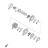 GETRIEBE I - ANTRIEBSWELLE