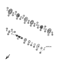 GETRIEBE II - ABTRIEBSWELLE