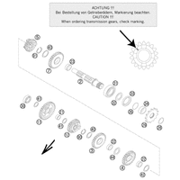 GETRIEBE II - ABTRIEBSWELLE