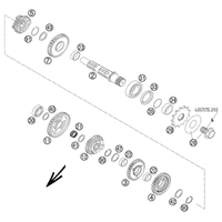 GETRIEBE II - ABTRIEBSWELLE