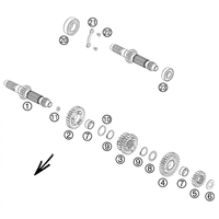 GETRIEBE I - ANTRIEBSWELLE