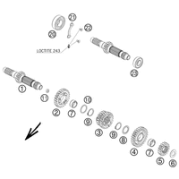 GETRIEBE I - ANTRIEBSWELLE
