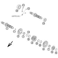 GETRIEBE I - ANTRIEBSWELLE