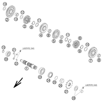 GETRIEBE II - ABTRIEBSWELLE