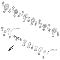 GETRIEBE II - ABTRIEBSWELLE