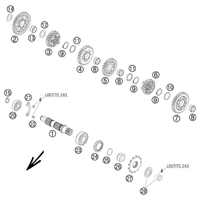 GETRIEBE II - ABTRIEBSWELLE