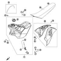TANK / SITZBANK / VERKLEIDUNG