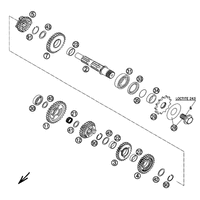 GETRIEBE II / ABTRIEBSWELLE