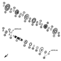 GETRIEBE II / ABTRIEBSWELLE