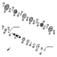 GETRIEBE II / ABTRIEBSWELLE