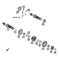 GETRIEBE I / ANTRIEBSWELLE