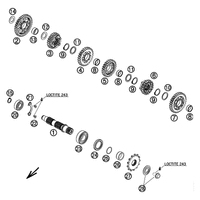 GETRIEBE II / ABTRIEBSWELLE