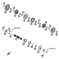 GETRIEBE II / ABTRIEBSWELLE