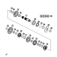 GETRIEBE II - ABTRIEBSWELLE