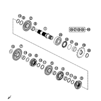 GETRIEBE II - ABTRIEBSWELLE