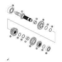 GETRIEBE I - ANTRIEBSWELLE