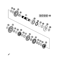GETRIEBE II - ABTRIEBSWELLE