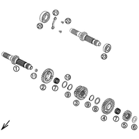 GETRIEBE I - ANTRIEBSWELLE