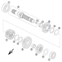 GETRIEBE I - ANTRIEBSWELLE