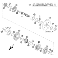 GETRIEBE II - ABTRIEBSWELLE