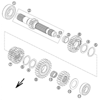 GETRIEBE I - ANTRIEBSWELLE
