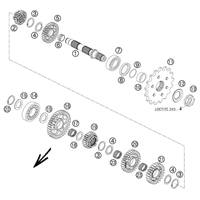 GETRIEBE II - ABTRIEBSWELLE