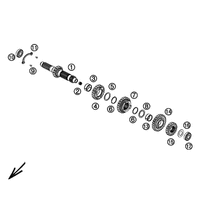 GETRIEBE I - ANTRIEBSWELLE