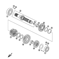 GETRIEBE I - ANTRIEBSWELLE
