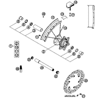 VORDERRAD 125-300