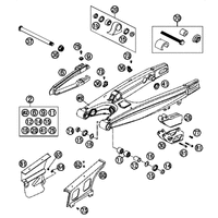 SCHWINGARM / KETTENSCHUTZ
