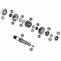 GETRIEBE I - ANTRIEBSWELLE