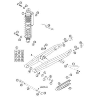 SCHWINGARM / FEDERBEIN 65SX