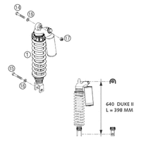 STOSSDAEMPFER WP 640 DUKE II