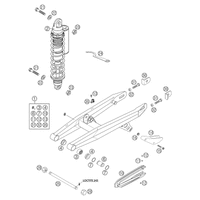 SCHWINGARM / FEDERBEIN 65 SX