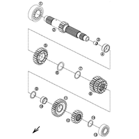 GETRIEBE I - ANTRIEBSWELLE