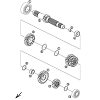 GETRIEBE I - ANTRIEBSWELLE