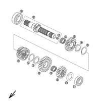 GETRIEBE I - ANTRIEBSWELLE