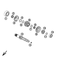 GETRIEBE I - ANTRIEBSWELLE