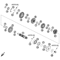 GETRIEBE II - ABTRIEBSWELLE