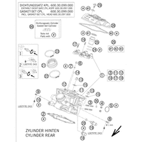ZYLINDERKOPF HINTEN